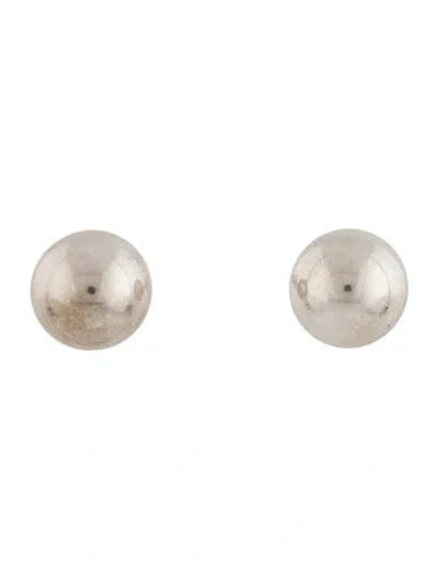 Pre-owned Tiffany & Co Hardwear Ball Stud Earrings In Multi