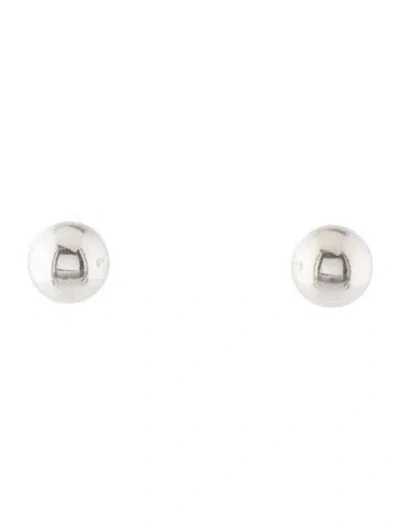 Pre-owned Tiffany & Co Hardwear Ball Stud Earrings In Multi