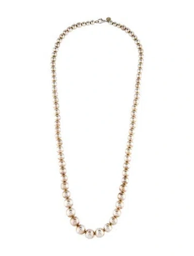Pre-owned Tiffany & Co Hardwear Graduated Bead Strand, 24.5" In Multi
