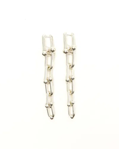 Tiffany & Co Hardwear Graduated Link Earrings In Gold
