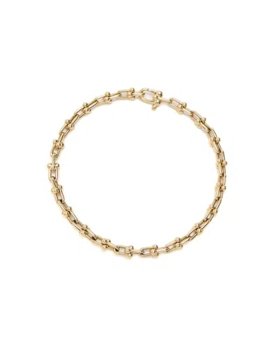 Pre-owned Tiffany & Co Hardwear Micro Link 18kt Bracelet In Yellow