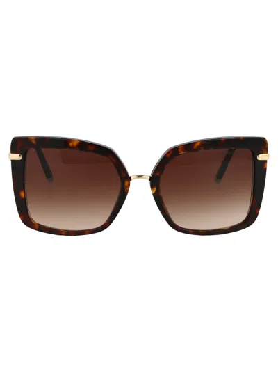Tiffany & Co Havana Acetate Sunglasses In Brown
