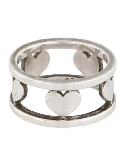 Pre-owned Tiffany & Co Heart Cutout Band In Multi