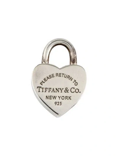 Pre-owned Tiffany & Co Heart Lock Pull & Twist Charm In Multi