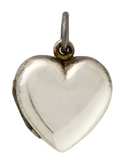 Pre-owned Tiffany & Co Heart Locket Charm In Multi