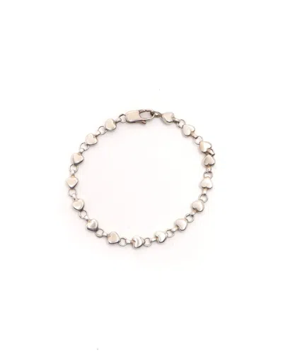 Tiffany & Co Heart Puff Silver Bracelet