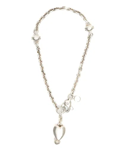 Tiffany & Co Heart Silver Bracelet In Metallic