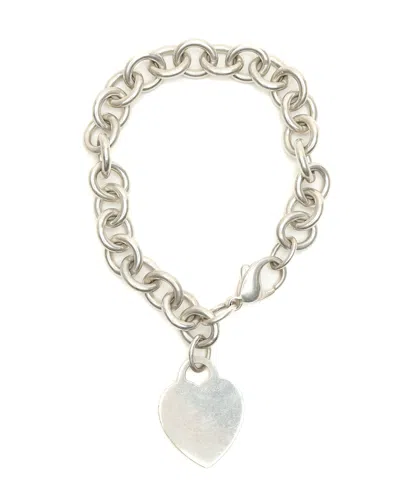 Tiffany & Co Heart Silver Bracelet In Neutral