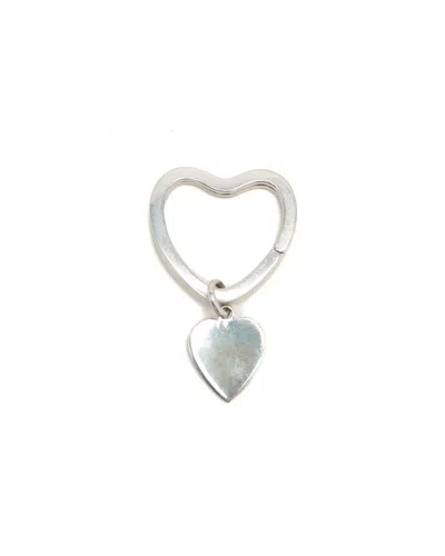 Pre-owned Tiffany & Co Heart Silver Key Ring