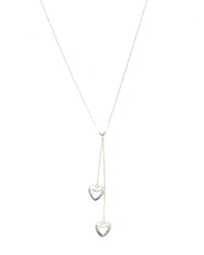 Pre-owned Tiffany & Co Heart Silver Necklace