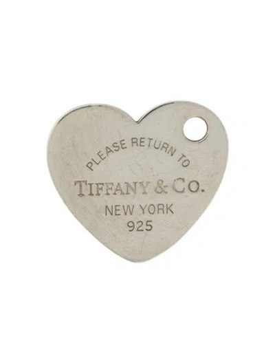 Pre-owned Tiffany & Co Heart Tag Charm In Multi
