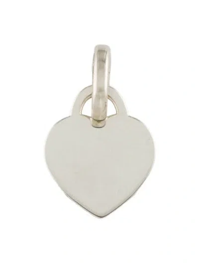 Pre-owned Tiffany & Co Heart Tag Charm In Multi
