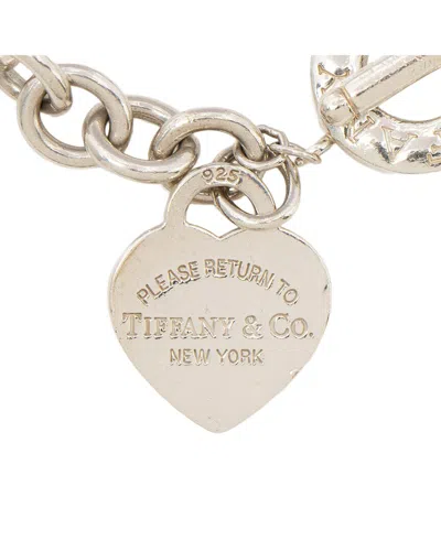Tiffany & Co Heart Tag Metal Toggle Bracelet In Metallic