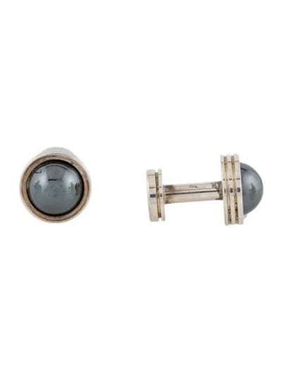 Pre-owned Tiffany & Co Hematite Cufflinks In Multi