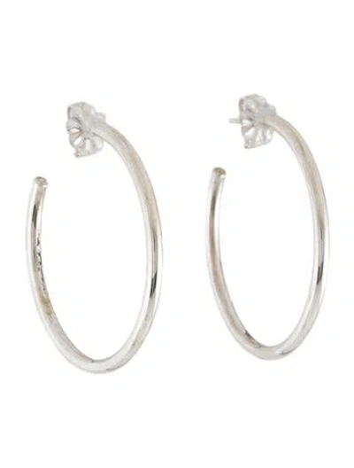 Pre-owned Tiffany & Co Hoop Earrings In Multicolor