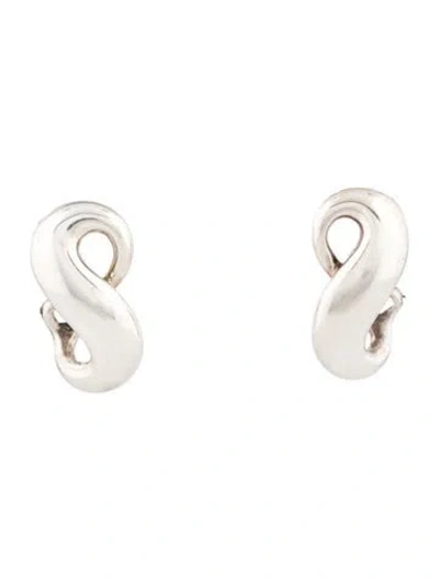 Pre-owned Tiffany & Co Infinity Clip-on Earrings In Multi