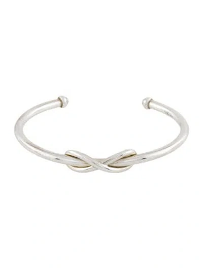 Pre-owned Tiffany & Co Infinity Cuff Bracelet, 6" In Multi