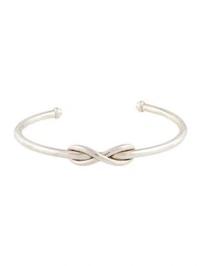 Pre-owned Tiffany & Co Infinity Cuff Bracelet, 6.25" In Multi