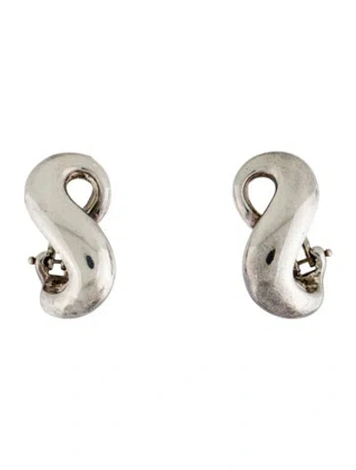 Pre-owned Tiffany & Co Infinity Earclip Earrings In Multi
