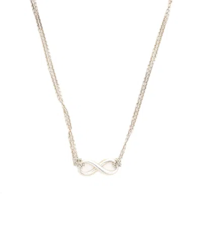 Tiffany & Co Infinity Pendant Silver Necklace