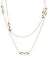 Tiffany & Co . Infinity Station 18k Necklace (authentic Pre-loved)