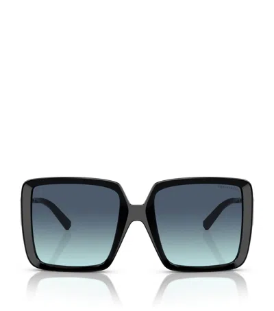 Tiffany & Co Injected Square Sunglasses In Black
