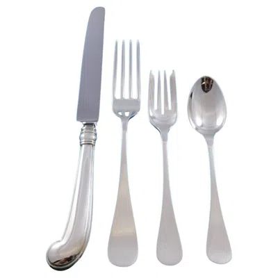 Pre-owned Tiffany & Co King William By  Sterling Silver Flatware Set For 6 Dinner 26 Pieces