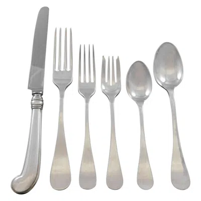 Pre-owned Tiffany & Co King William By  Sterling Silver Flatware Set For 8 Dinner 48 Pieces