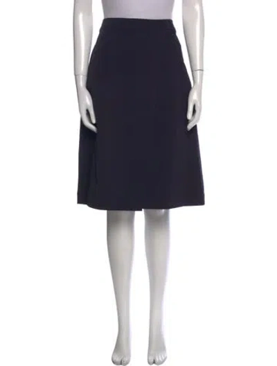 Pre-owned Tiffany & Co Knee-length Skirt In Blue
