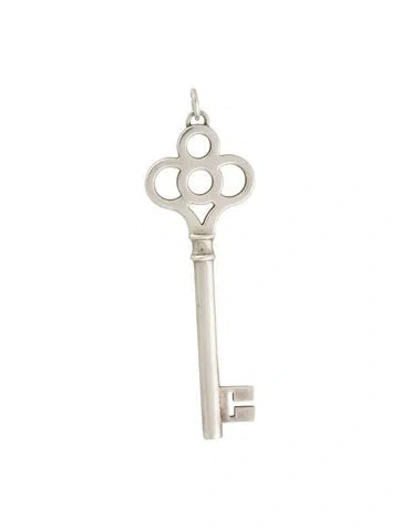 Pre-owned Tiffany & Co Large Crown Key Pendant, 2.5" In Multi