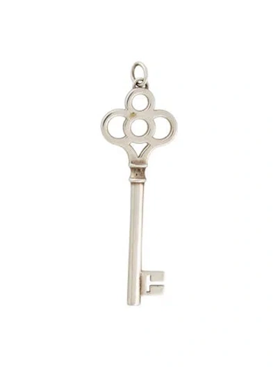 Pre-owned Tiffany & Co Large Crown Key Pendant In Multi