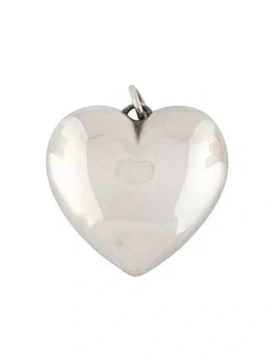 Pre-owned Tiffany & Co Large Puff Heart Pendant In Multi