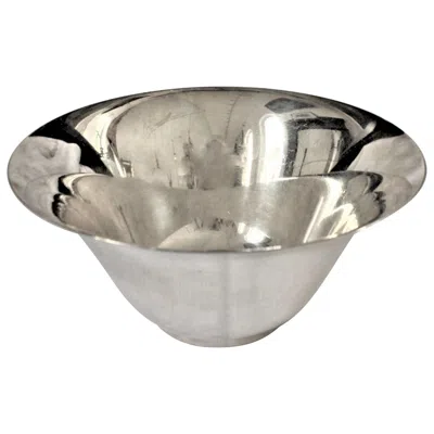 Pre-owned Tiffany & Co Large Sterling Silver . Modernist Styled Art Deco Era Bowl