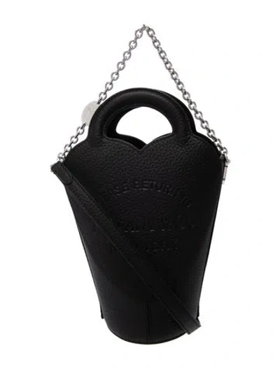 Pre-owned Tiffany & Co Leather Bucket Bag In Black