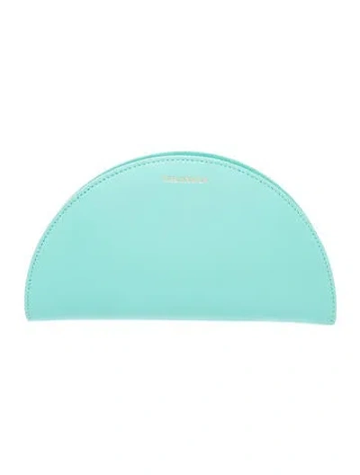 Pre-owned Tiffany & Co Leather Clutch In Blue