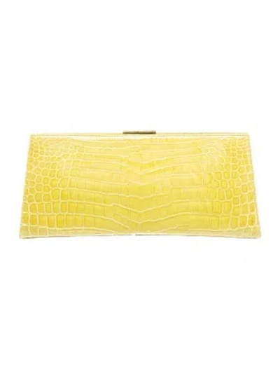 Pre-owned Tiffany & Co Leather Clutch In Green