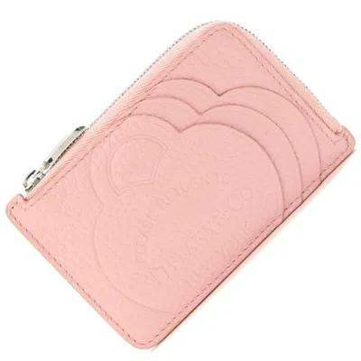 Pre-owned Tiffany & Co Leather Coin Purse/coin Case () In Pink