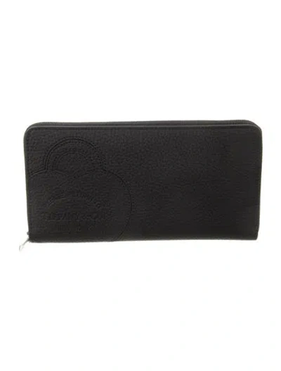 Pre-owned Tiffany & Co Leather Continental Wallet In Black