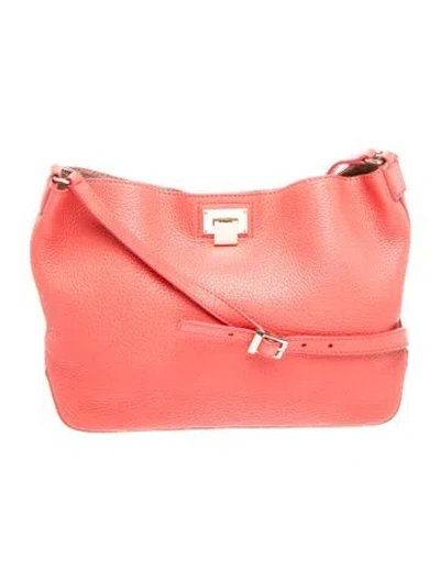 Pre-owned Tiffany & Co Leather Crossbody Bag In Pink
