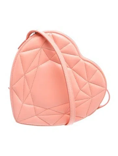 Pre-owned Tiffany & Co Leather Crossbody Bag In Pink