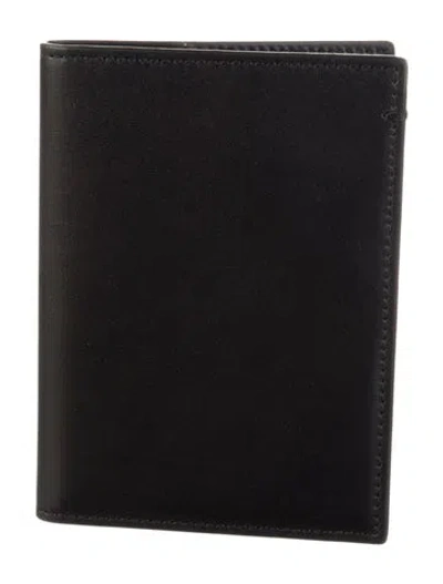 Pre-owned Tiffany & Co Leather Document Holder In Black