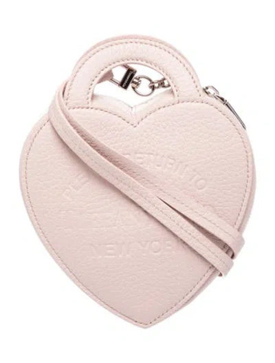 Pre-owned Tiffany & Co Leather Le Coeur In Pink