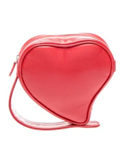 Pre-owned Tiffany & Co Leather Pouch Vintage In Pink
