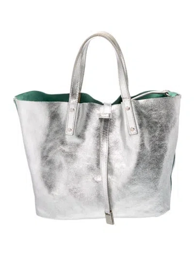 Pre-owned Tiffany & Co Leather Top Handle Bag