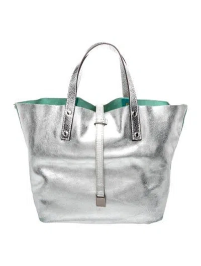 Pre-owned Tiffany & Co Leather Top Handle Bag