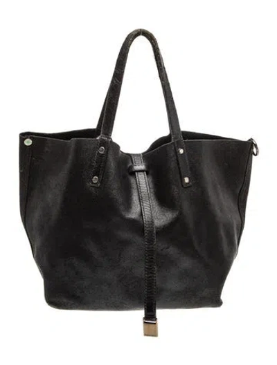 Pre-owned Tiffany & Co Leather Top Handle Bag In Multi