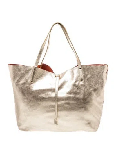 Pre-owned Tiffany & Co Leather Tote In Multi