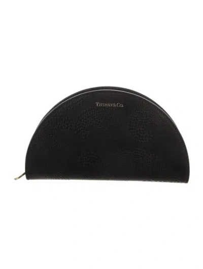 Pre-owned Tiffany & Co Leather Wallet In Black