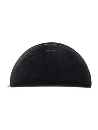 Pre-owned Tiffany & Co Leather Wallet In Black