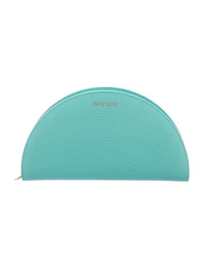 Pre-owned Tiffany & Co Leather Wallet In Blue